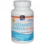 อาหารเสริม coq10 ราคาส่ง ยี่ห้อ Nordic Naturals, Ultimate Omega   CoQ10, 1000 mg, 60 Soft Gels